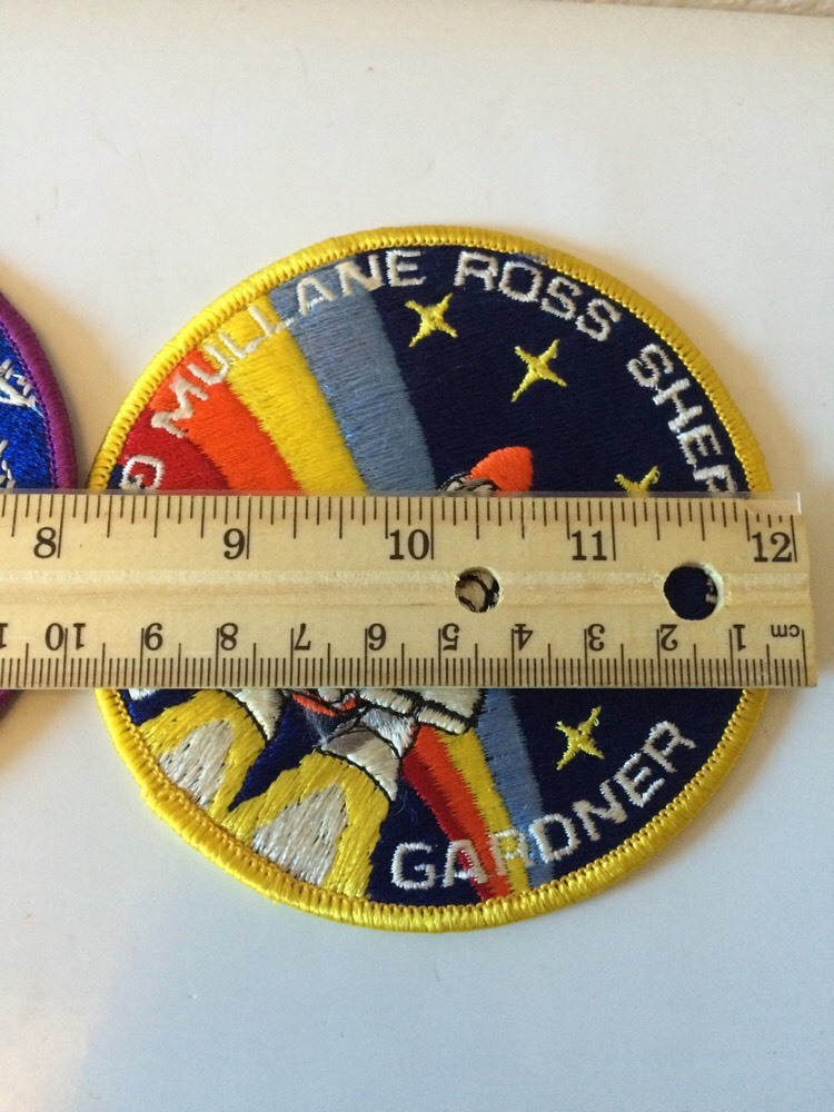 NASA Space Patch Lot Of 3
