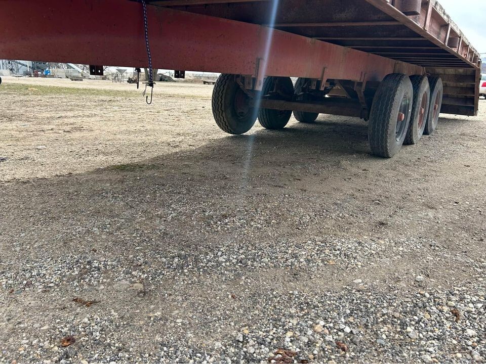 Heavy Equipment Trailer 8x16 with 6 ft drop