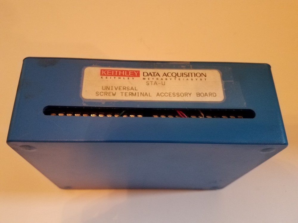 Keithley STA-U Universal Screw Terminal Accessory Board with cable