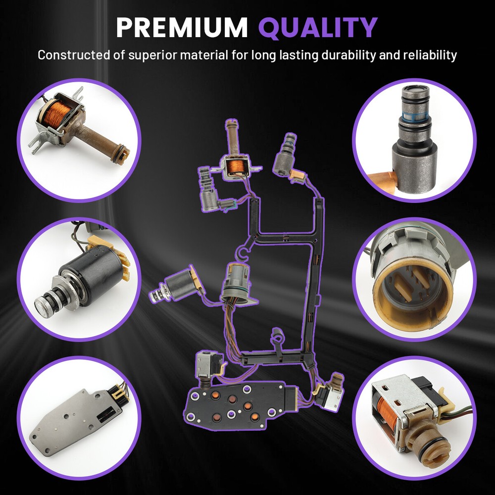 4L60E Transmission Solenoid Kit w/ Harness Filter Kit