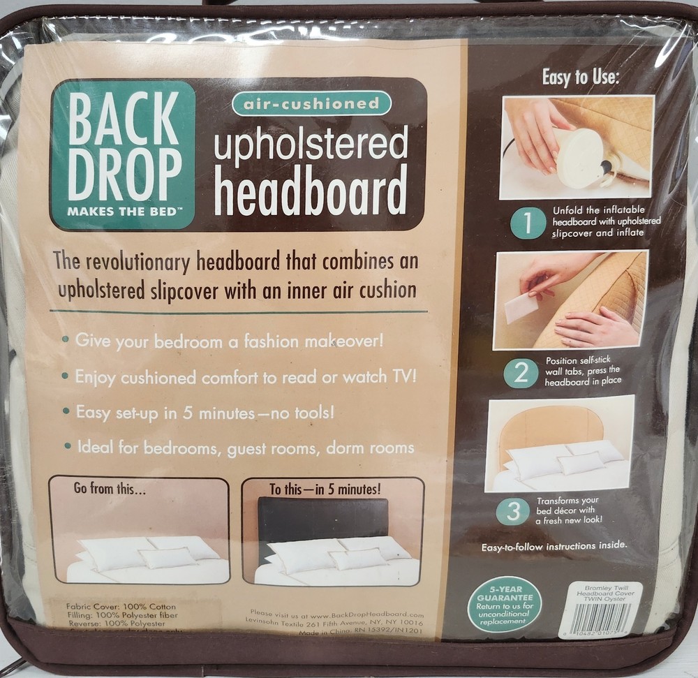Bromley Air-Cushioned Upholstered Headboard New
