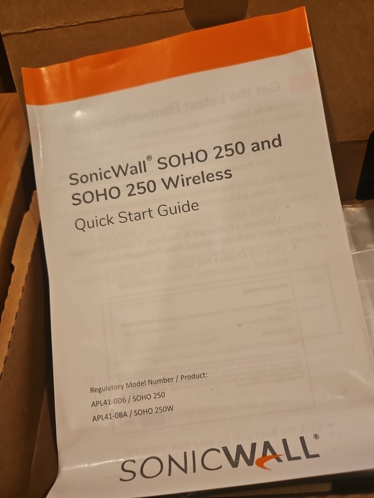 Sonicwall Soho250wireless