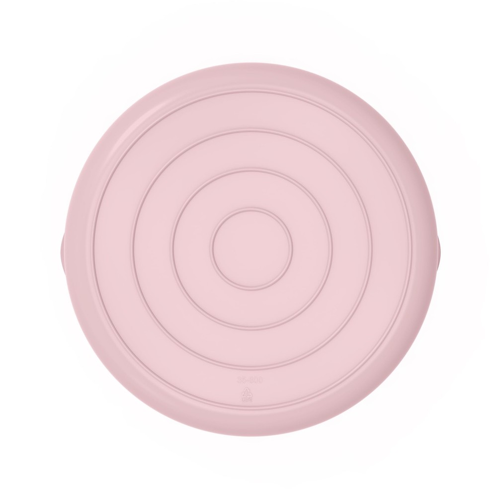 New Your Zone Flex Storage Bin, Pink,Nested, Stackable, Lined