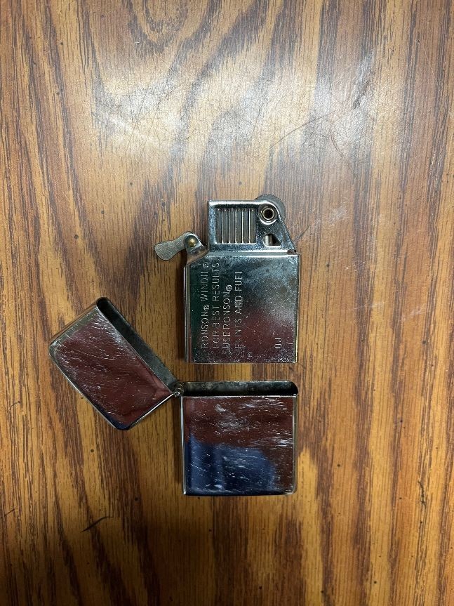 Ronson Wind II Working Chrome Windproof Lighter