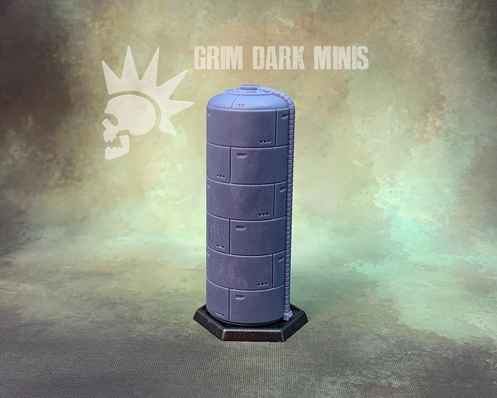 Battletech CGL Scale Terrain - Large Storage Tank