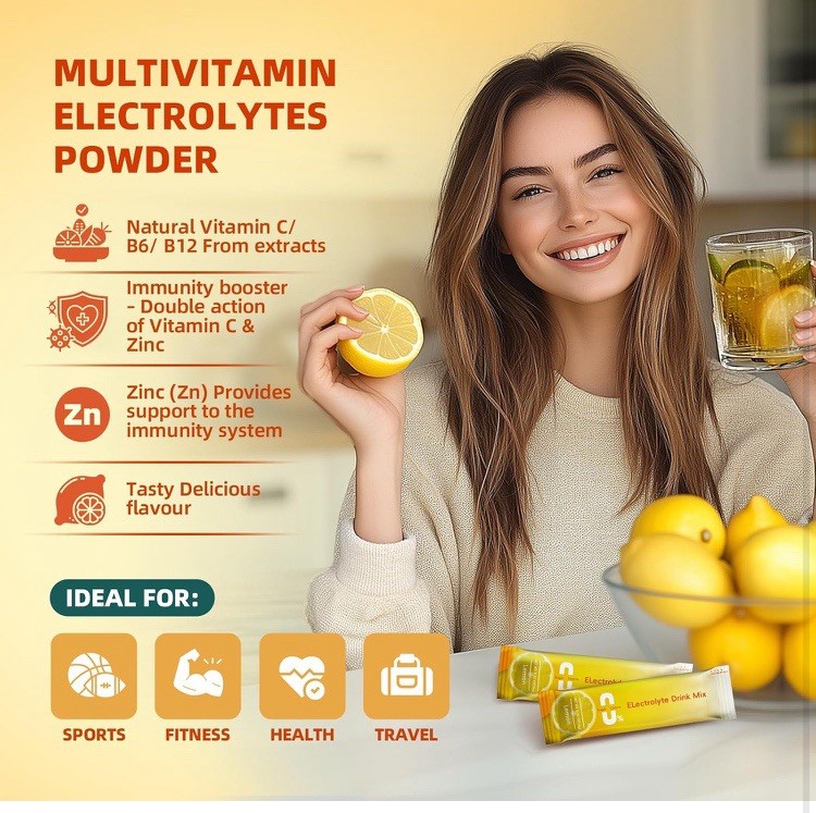 Oral Hydration 30 Pack Lemonade Flavor