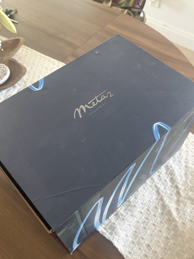 Meta 2 Black VR Headset PC & Console USB Bundle with Accessories