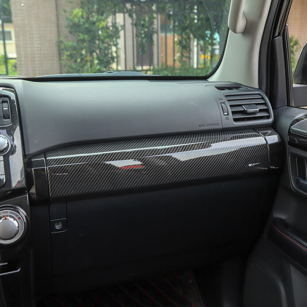 Passenger Co-pilot Dashboard Side Panel Decoration Cover Trim For 4Runner 2010+