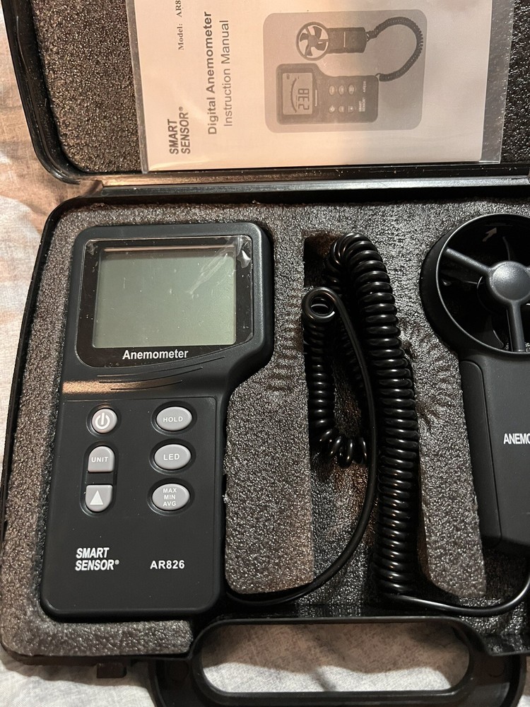 smart sensor digital Anemometer Ar826