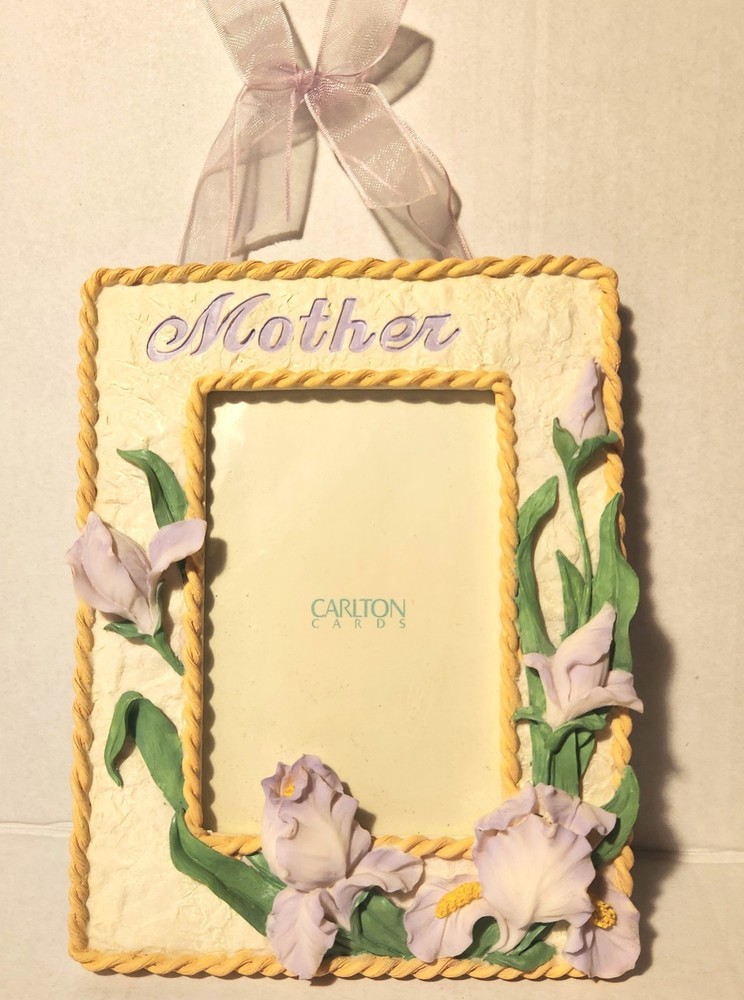 Mother Iris Flower Frame