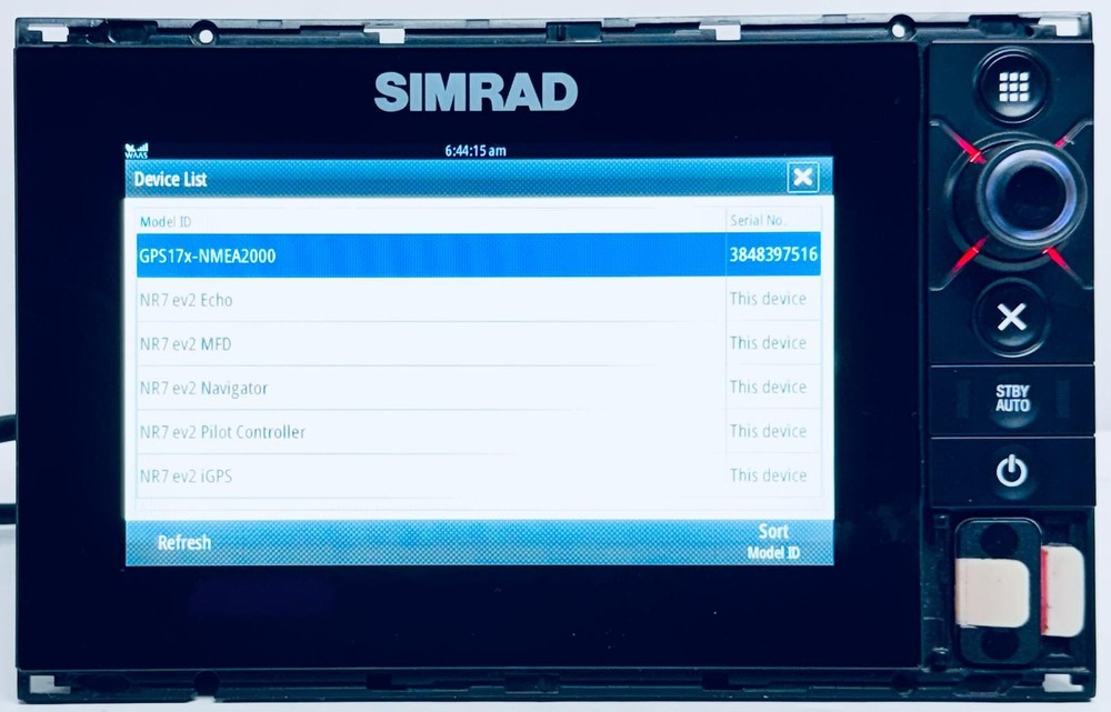 Simrad NSS7 evo2 Touch Screen Multifunction Chartplotter Display MFD