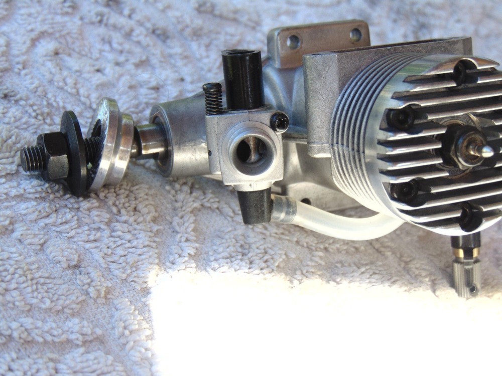 OS FP 40 RC Model Airplane Engine, cleaned