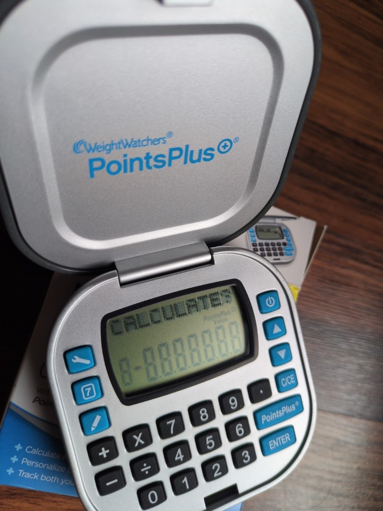 Weight Watchers Points Plus Calculator Daily Weekly Tracker Bigger Button TESTED