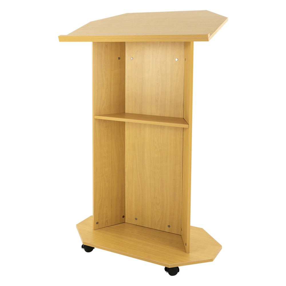 Movable Desk Conference Presentation Stand Presentation Standing for Classroom