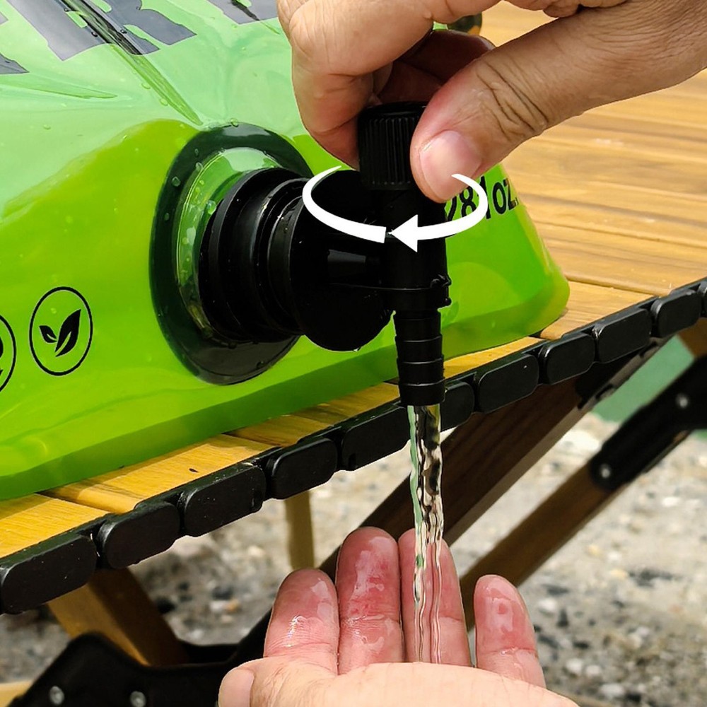 Camping Water Container 8L Leakproof Foldable Pouch Water Container