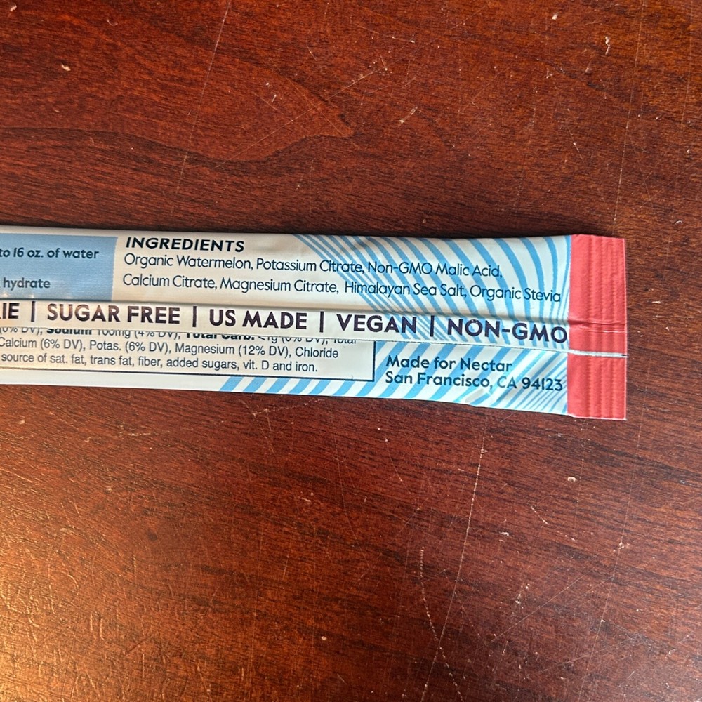 Nectar Hydration Essential Daily Hydration Watermelon Flavor