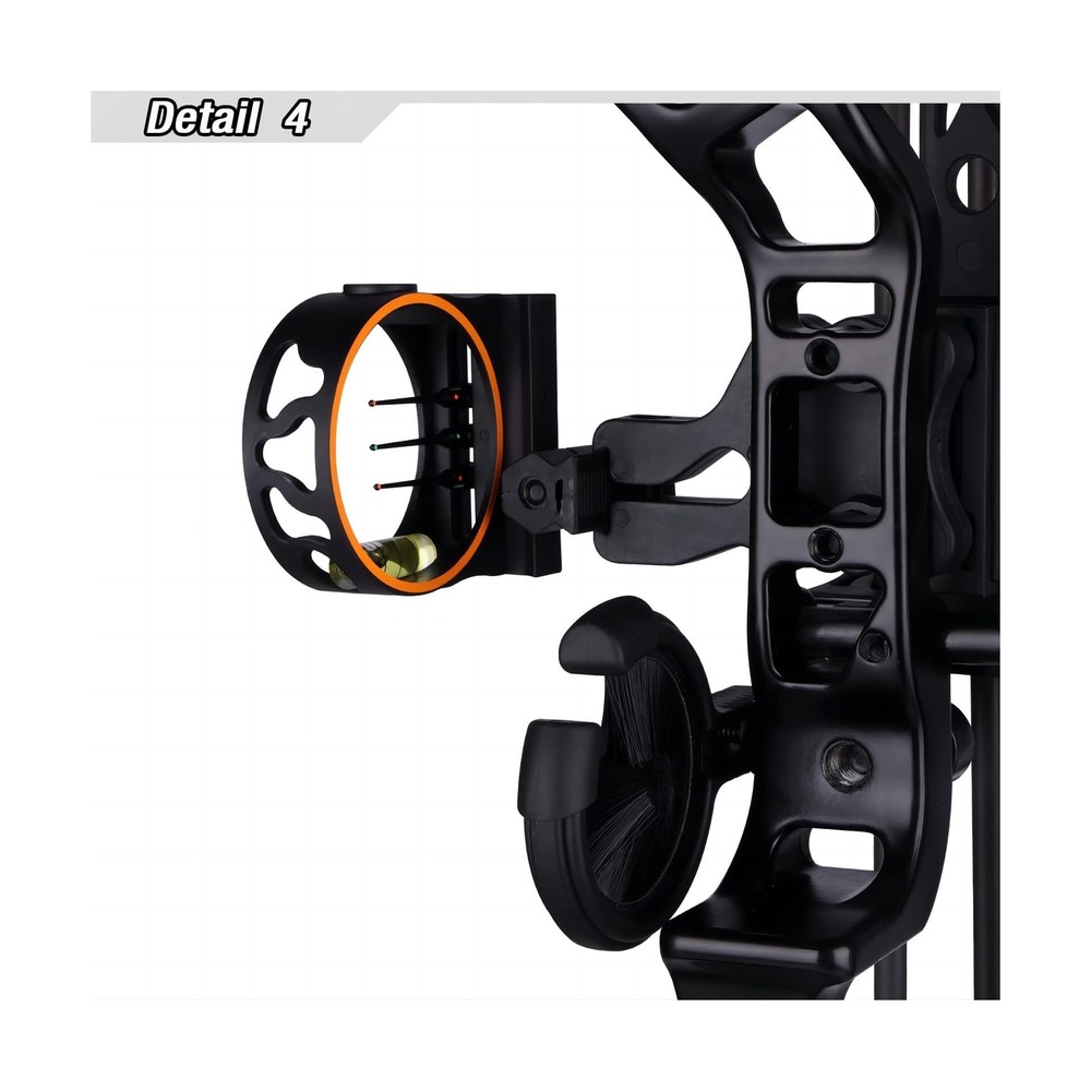 Compound Bow Set 10-40lbs for Pull Child Right Hand Lightweight Design Bow Ad...