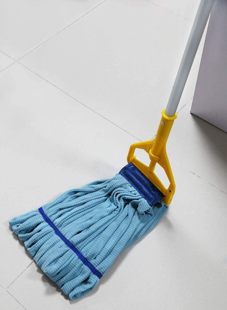 Mop Head Replacement, 16 oz Loop End Commercial String Mop Head with 6 Inch H...