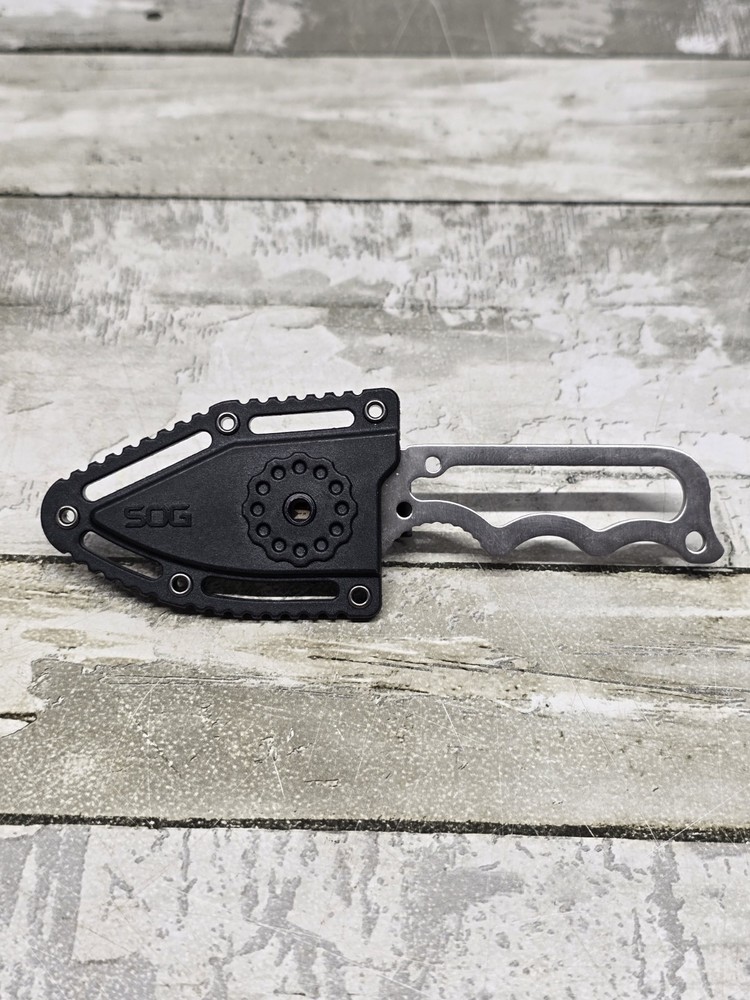 SOG INSTINCT MINI FIXED BLADE TACTICAL NECK KNIFE & KYDEX SHEATH