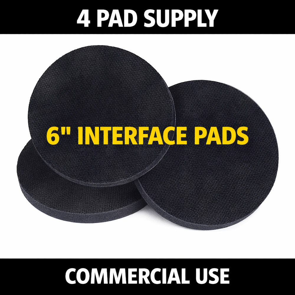 Bona Interface Pad 6in Floor System Black 4/Pack  AAS450605000