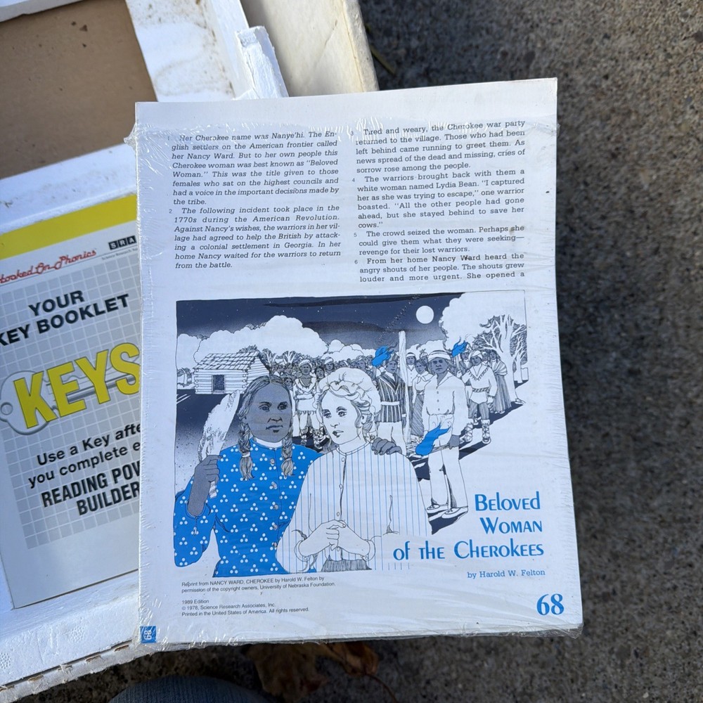 1993 SRA Hooked on Phonics Reading Power Boxed Set Mostly Complete