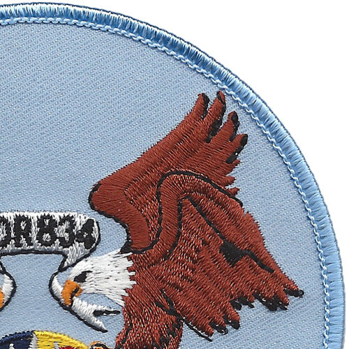 DDR-834 USS Turner Destroyer Radar Picket Ship Patch Semper Exceller