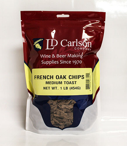 French Oak Chips Medium Toast - 1 lb bag