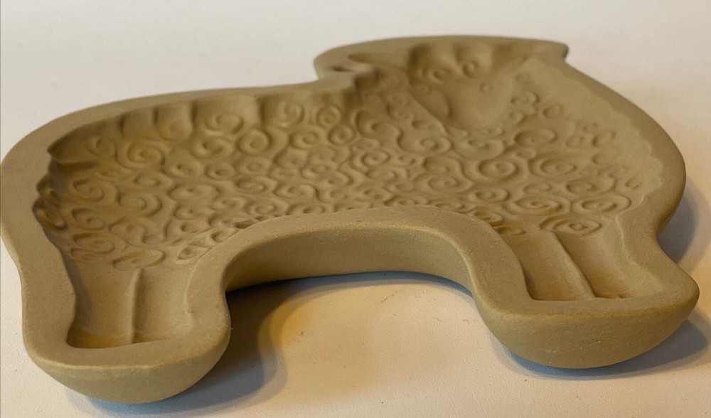 Vintage 1983 Sheep Cookie Mold for Easter Baking