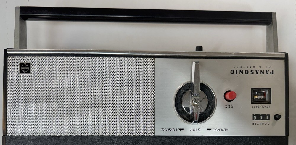 Vintage Panasonic Solid State Tape Recorder (Read Description)