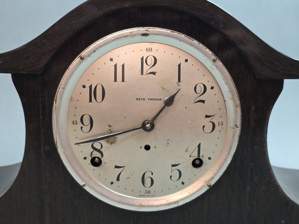 Vintage Seth Thomas Mantle Clock - Untested