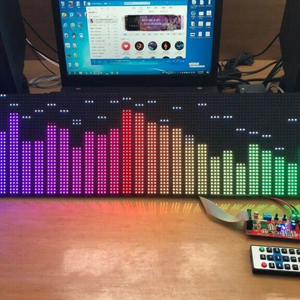 AS1000 RGB Sound Control Music Spectrum Display Rhythm Light Controller Board