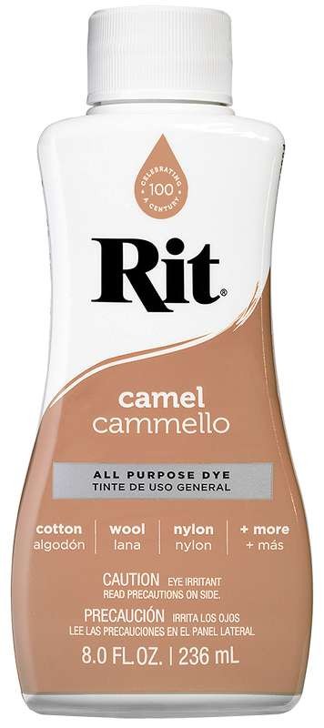 Rit Dye Liquid 8oz Camel