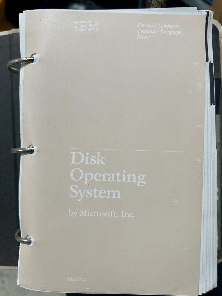 IBM MS DOS 1986
