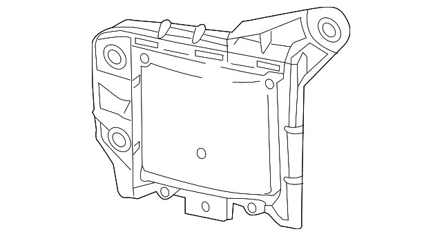 Genuine Nissan Blind Spot Detection System Warning Sensor 284K0-HV03A
