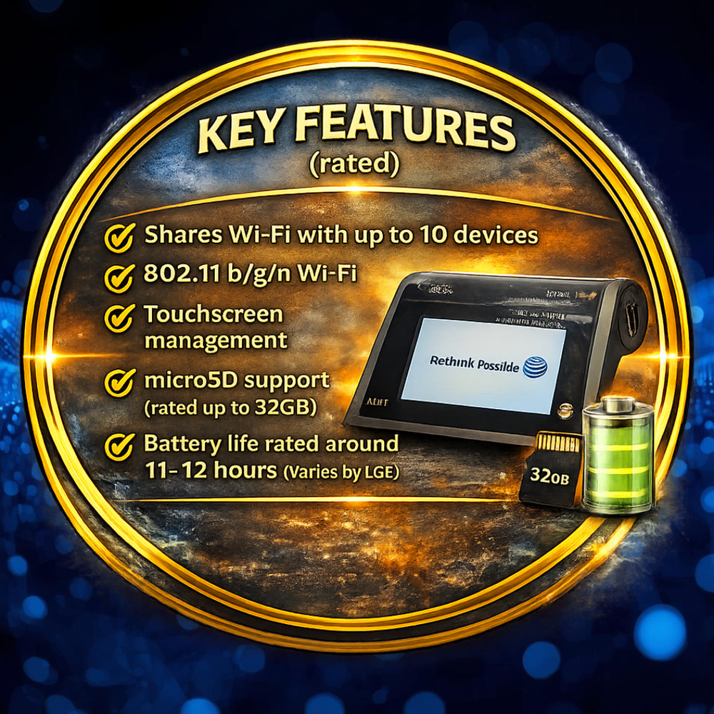 NovAtel MiFi 2 4G LTE Hotspot (Unlocked)