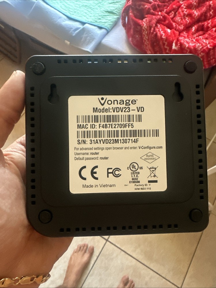 Vonage Router