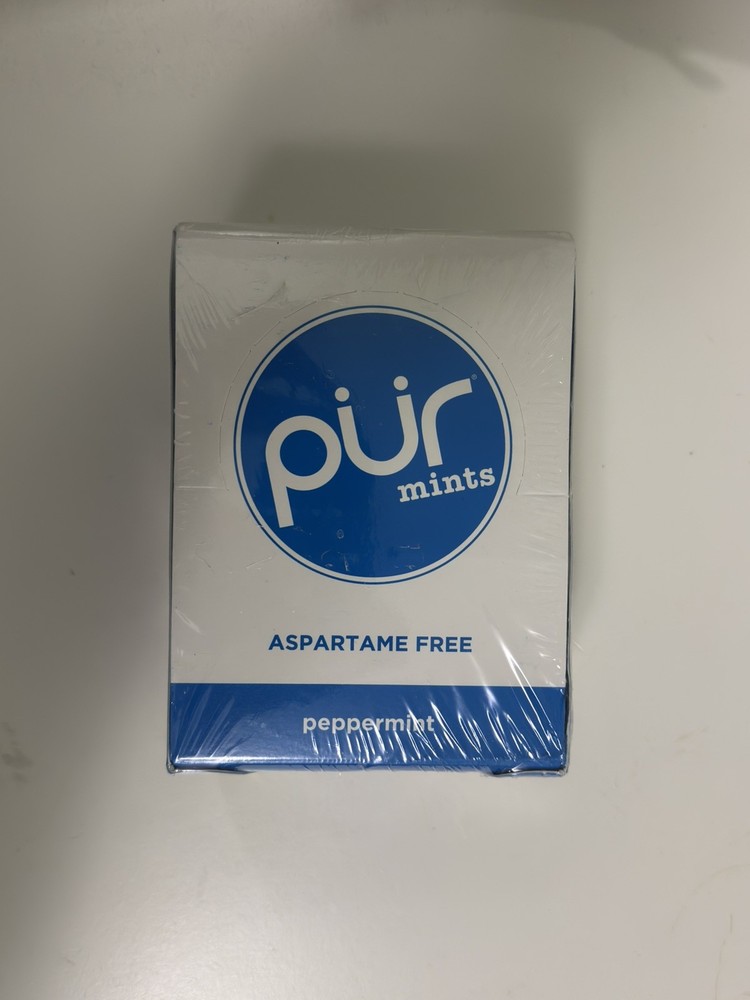 PUR Mints - Peppermint - Sugar-Free, 12-Pack