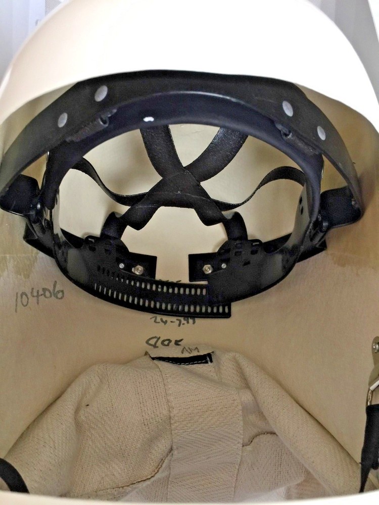 BRITISH RAF MFF-201 PROTECTIVE FIRE FIGHTER HELMET MK3