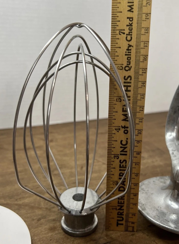 Mixer attachments- Wire Whip, Dough Hook