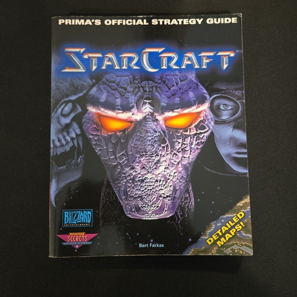 StarCraft Prima Official Strategy Guide PC 1998 Blizzard