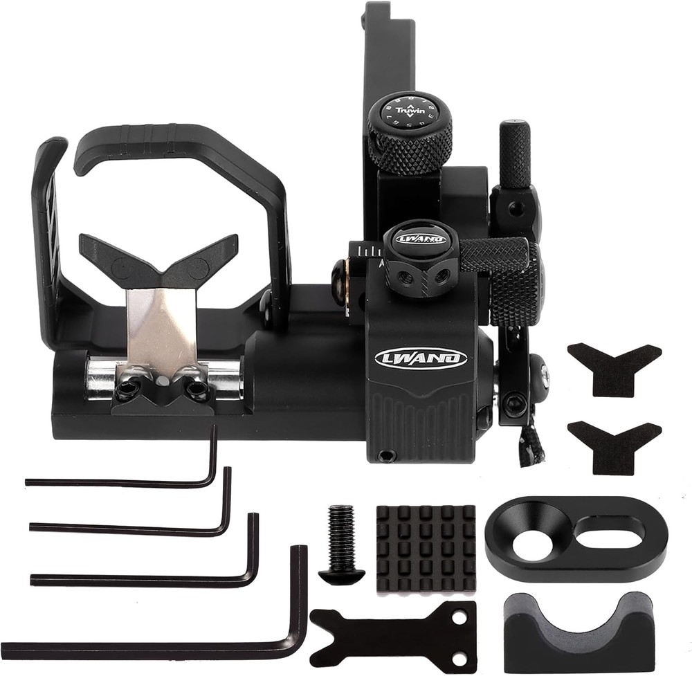 Precision Drop Away Arrow Rest for Compound Bows, Fall-Away Technology with Full