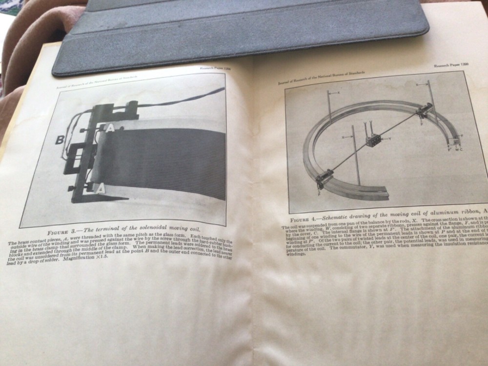 Absolute Determination of the Ampere, Using Improved Coils 1939