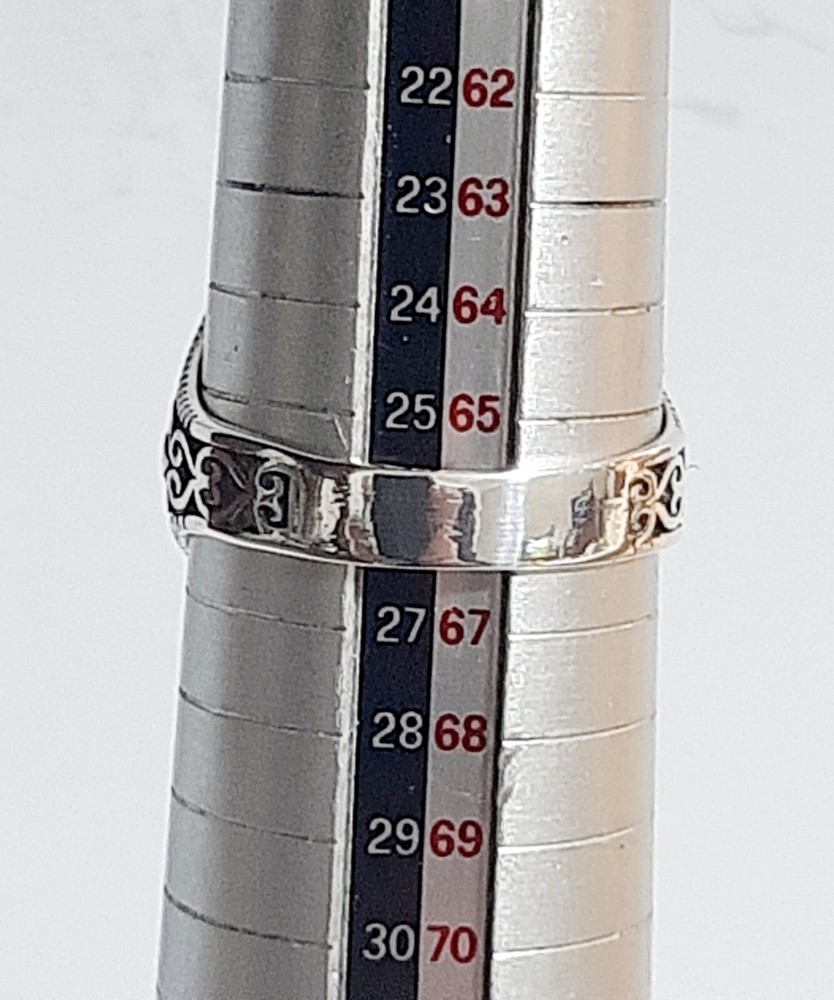 Men 925 Silver Ring Solitaire Ruby Spinel Ring Man Sterling $
