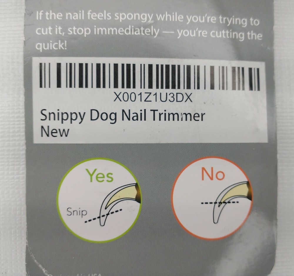 Snippy Professional Nail Trimmer For Dogs New