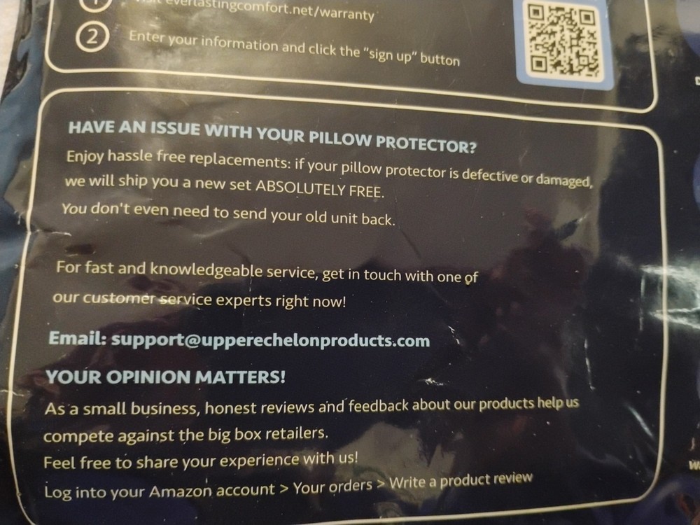100% Waterproof Pillow Protector 2 Standard Pillow Case