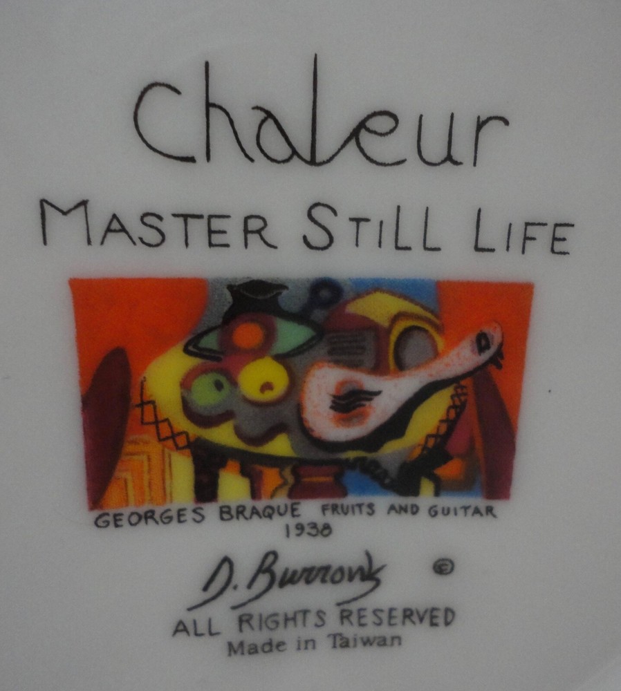 Cezanne Chaleur Master Still Life 7" Pitcher D. Burrows