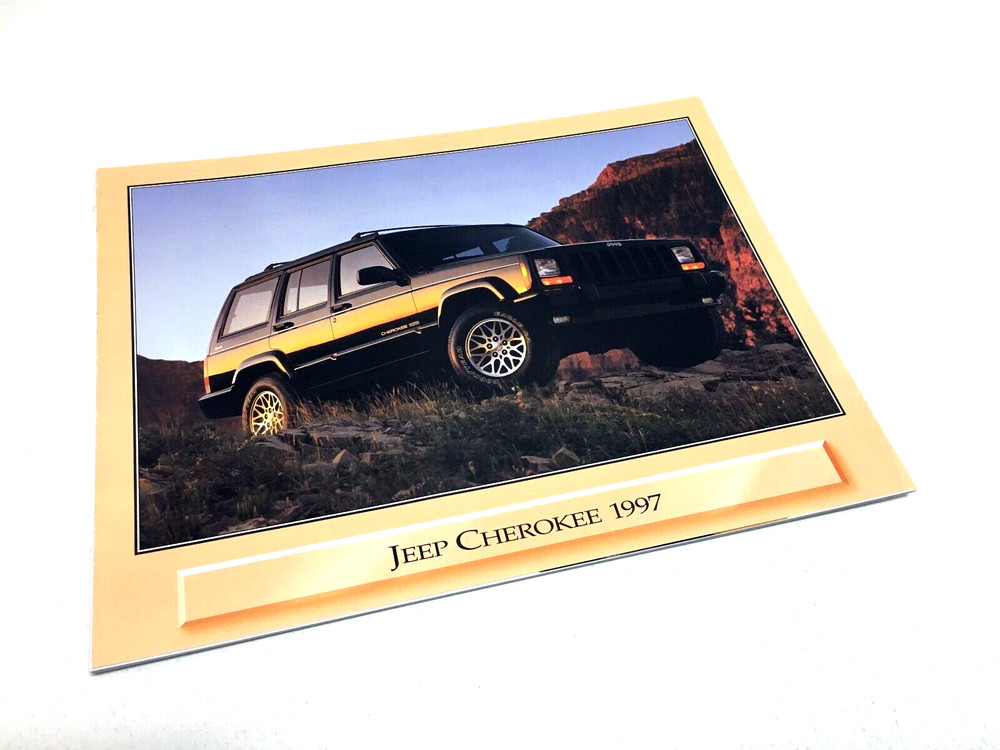 1997 Jeep Cherokee Preview Brochure