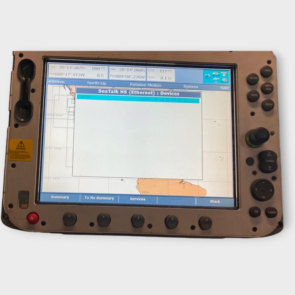 Raymarine E120 Classic Multifunction Display --E02013--CORE ONLY-Fully Tested