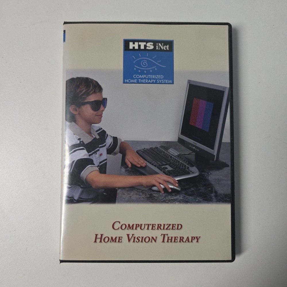 HTS iNet Computerized Home Vision Therapy CD-ROM Eye Strain Exercises Windows XP