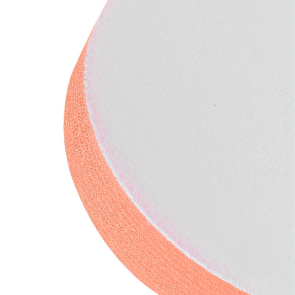 7" Buffing Sponge Pads, Drill Polishing Buffer Pad Disc, Hook and Loop Back 3pcs